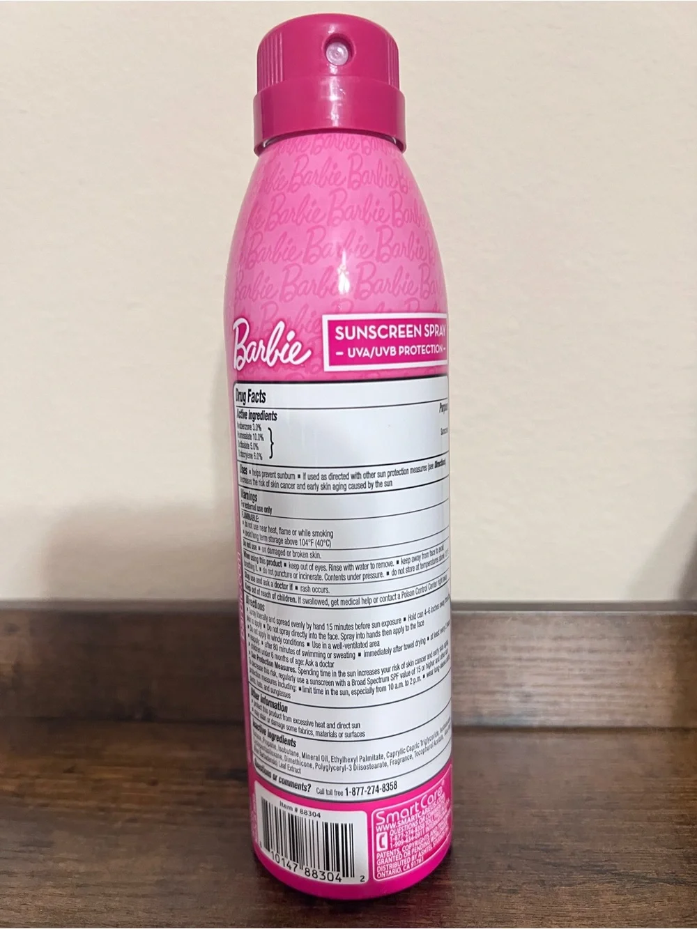 BARBIE Kids Sunscreen Spray SPF 50 Broad Spectrum 5.5 oz, UVA/UVB New